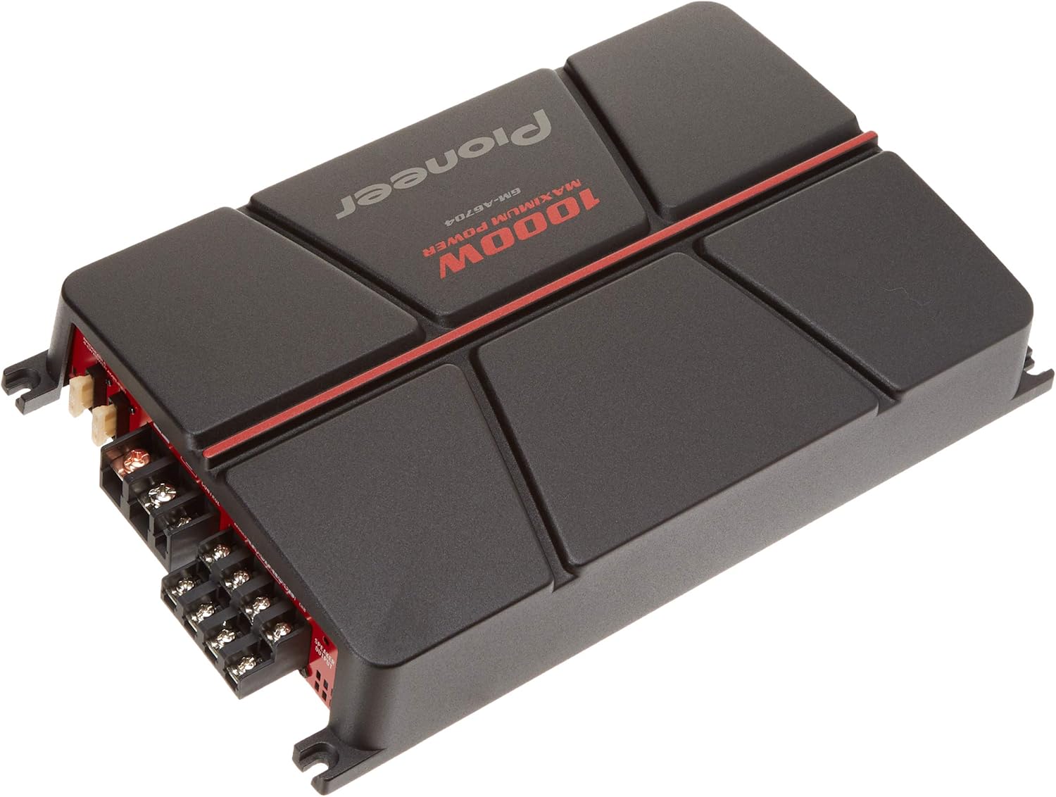 Pioneer GM-A6704 4-Channel Bridgeable Amplifier with Bass Boost