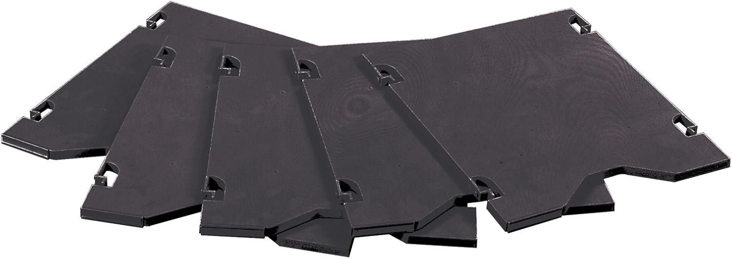 Safco Products 7753BL E-Z Sort Mail Station Additional Mail Trays for use with Sorter Module, Sold Separately, Black