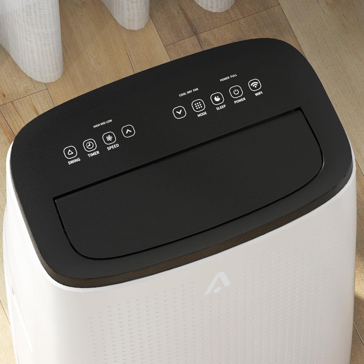 14000 BTU Portable Air Conditioner, 3-In-1 Cooling, Dehumidifying and Fan for 700 Sq.Ft Rooms with Window Kit and Auto-Drain Tech