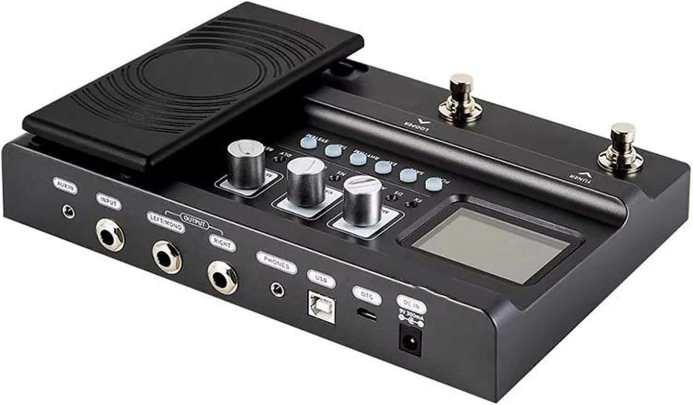 Professional Guitar Effects Pedals Professional Electric Guitar Effects Pedals With 200 Presets Looper Amplifier And Recording Functions