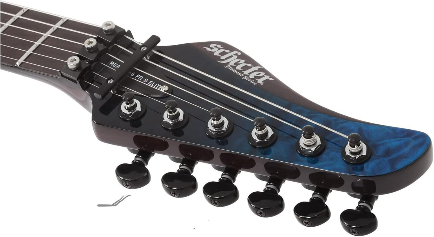 Schecter Reaper-6 FR S Elite Electric Guitar - Deep Ocean Blue