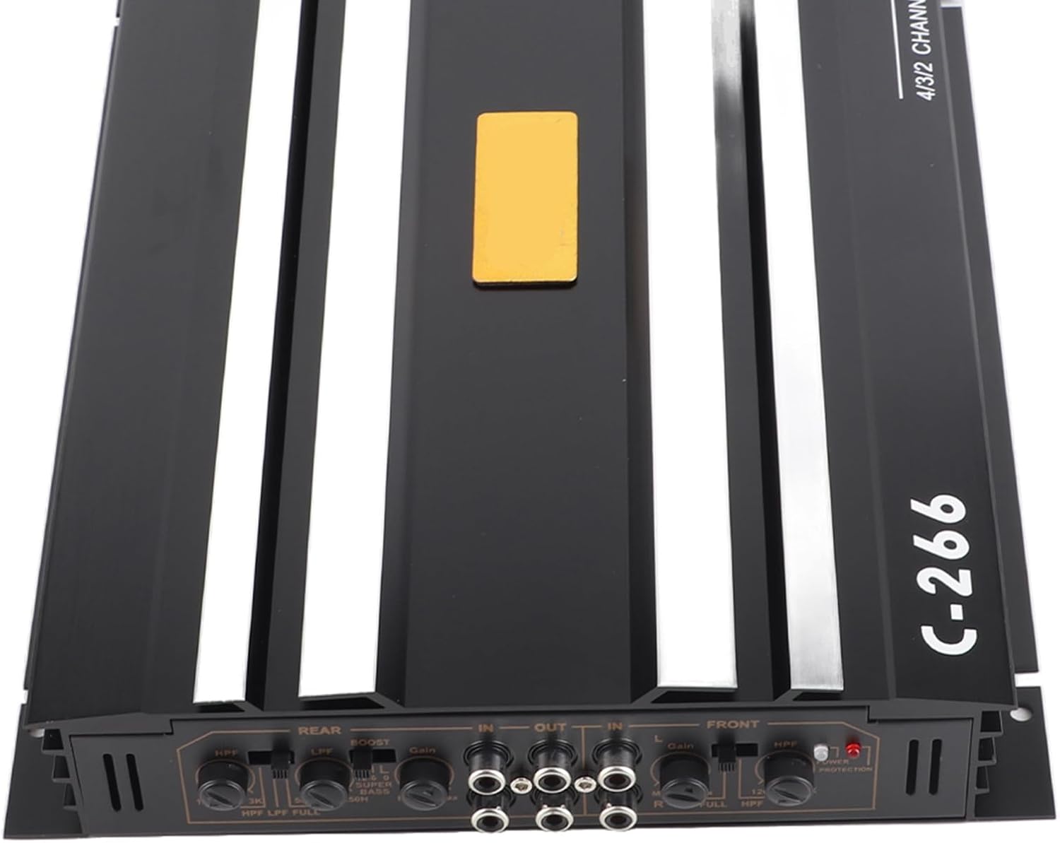 Stereo Amplifier, Car Audio Booster, 12V 5800W Truck Speaker System Amplifier, Compatible with Universal Car Audio Speakers, Vehicle Sound Amplification Module