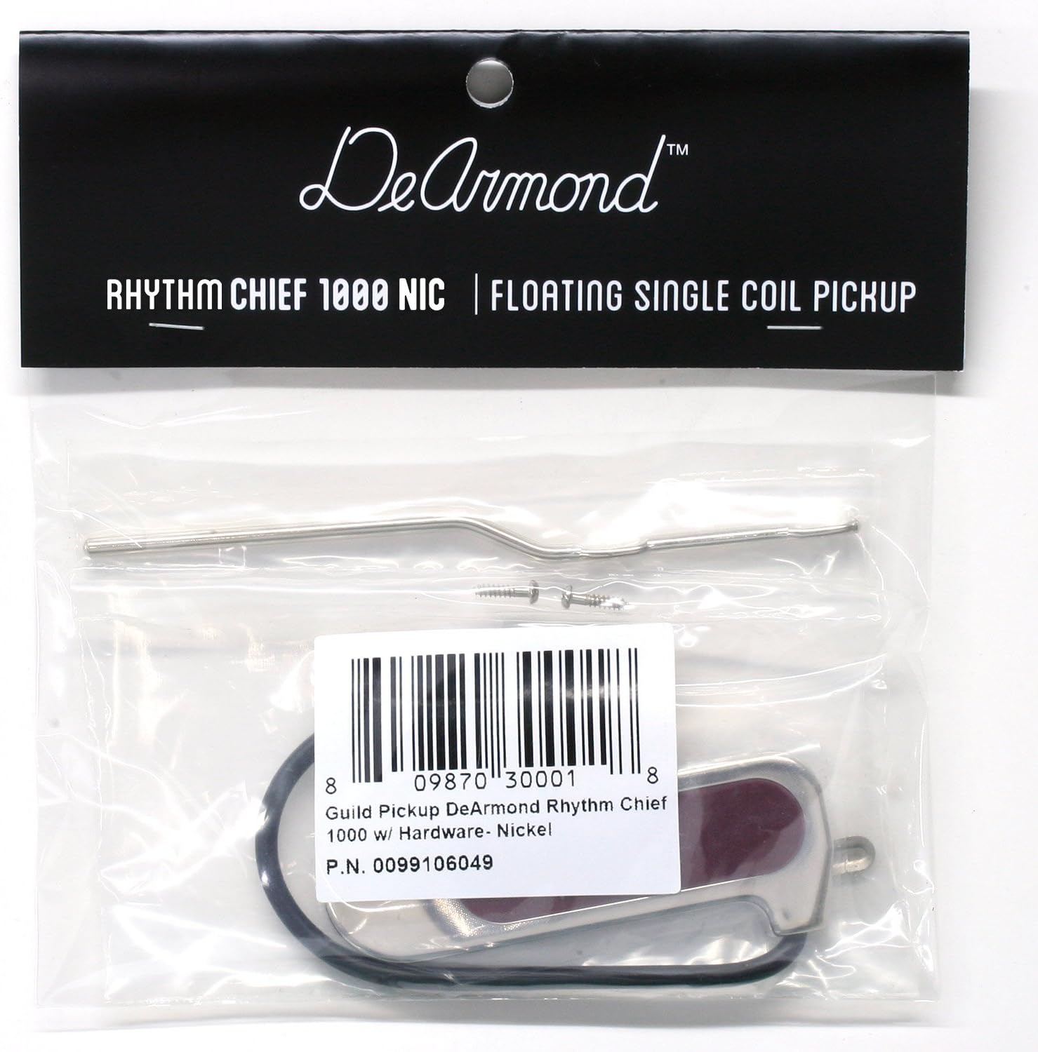 DeArmond Pickup, Nickel (009-9106-049)