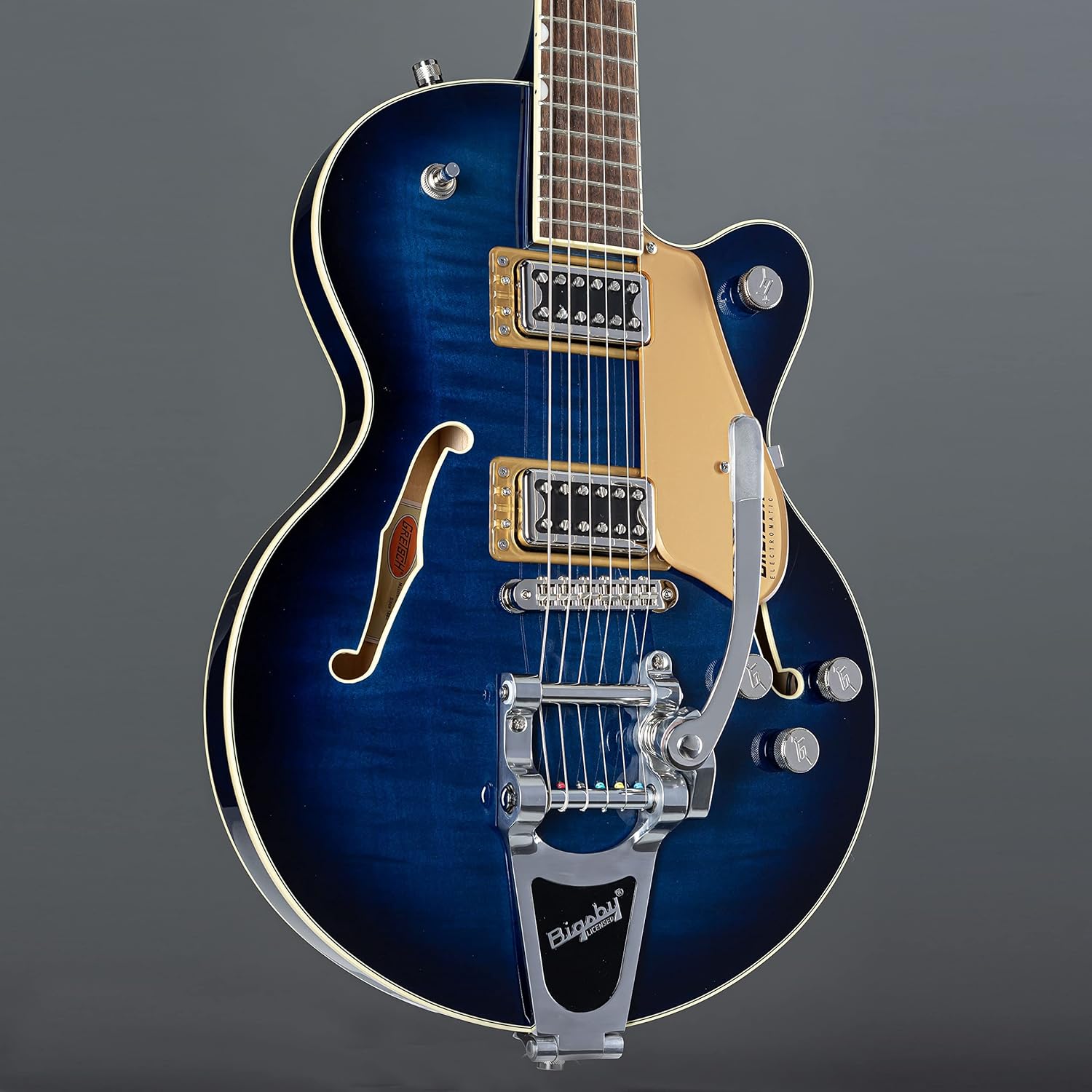 Gretsch G5655T-QM Electromatic Center Block Jr. Quilt Semi-hollowbody Electric Guitar - Hudson Sky