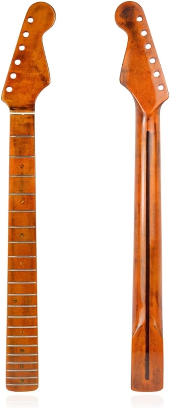 Vintage Maple Electric Guitar Neck 21 Frets Fingerboard Fretboard for ST Electric Guitar Guitar ​Neck Replacement