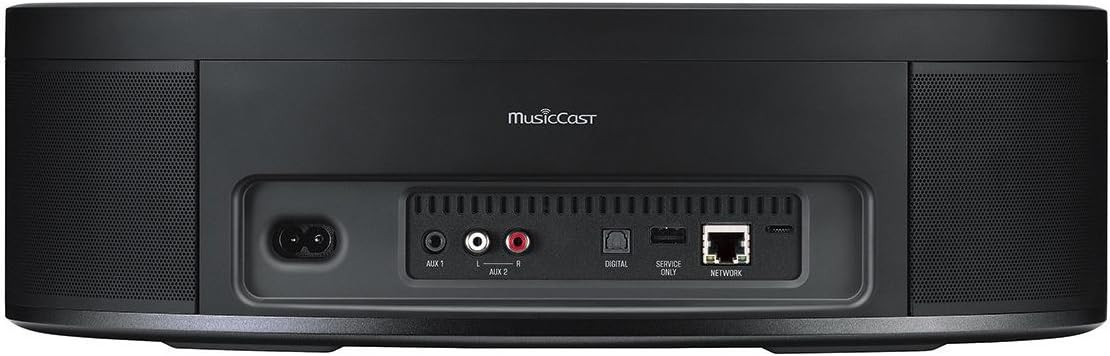 Yamaha Audio MusicCast 50 Wireless Speaker for Streaming Music, Compatible with Alexa (Black)