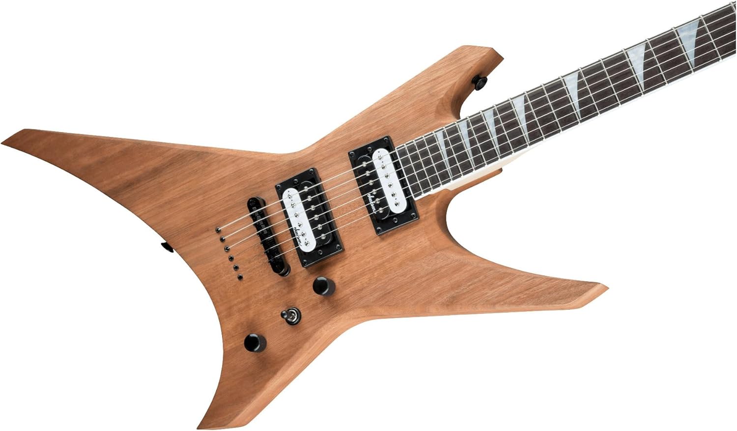 Jackson JS Series Warrior JS32T 6-String Right-Handed Electric Guitar with Mahogany Body, Maple Neck, and Amaranth Fingerboard (Natural Oil)