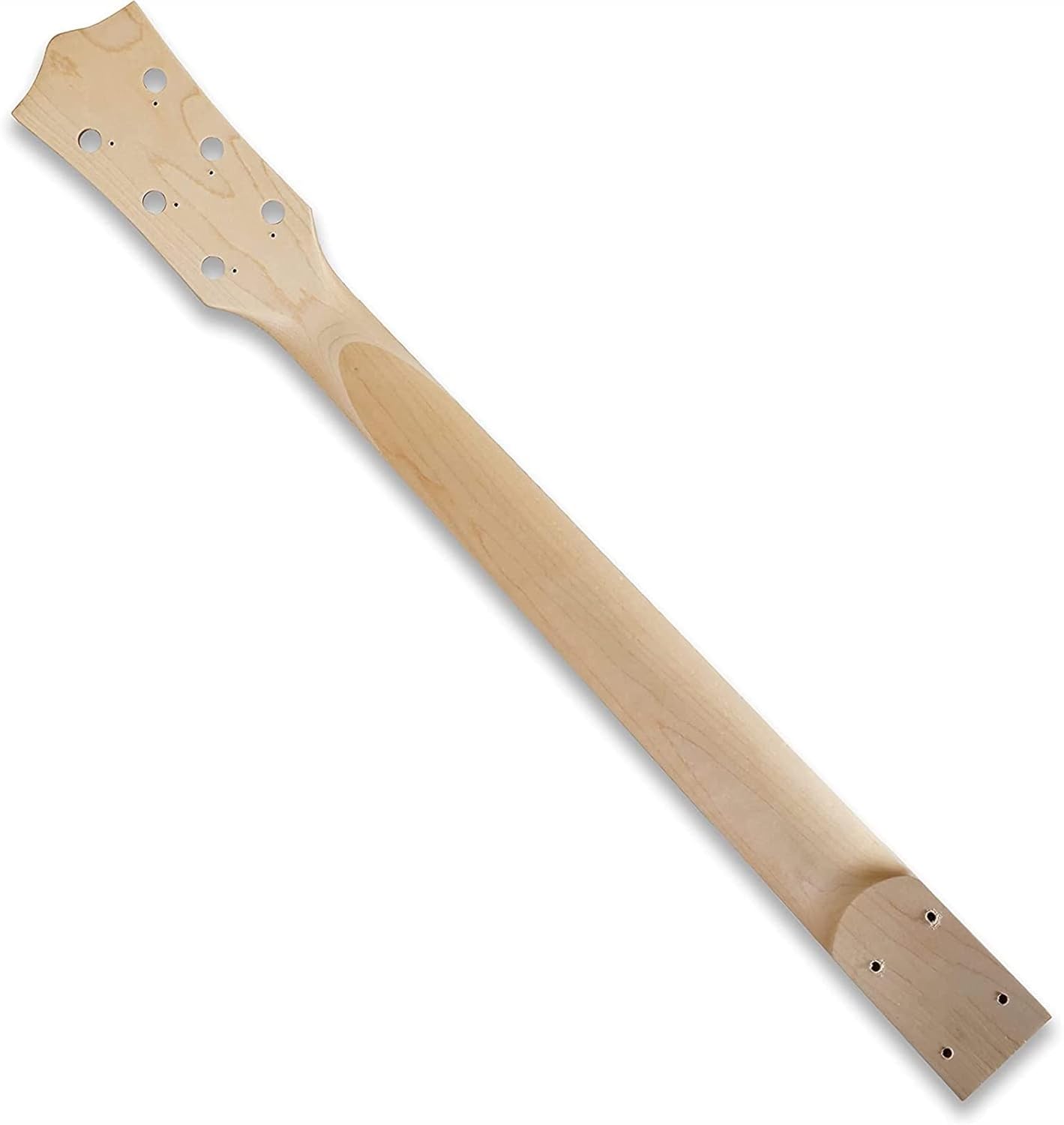 TSTS DIY Electric Guitar Set Mahogany Body Rosewood Fingerboard Guitar Assembly Complete Parts Kit Unfinished Electric Guitar Kit