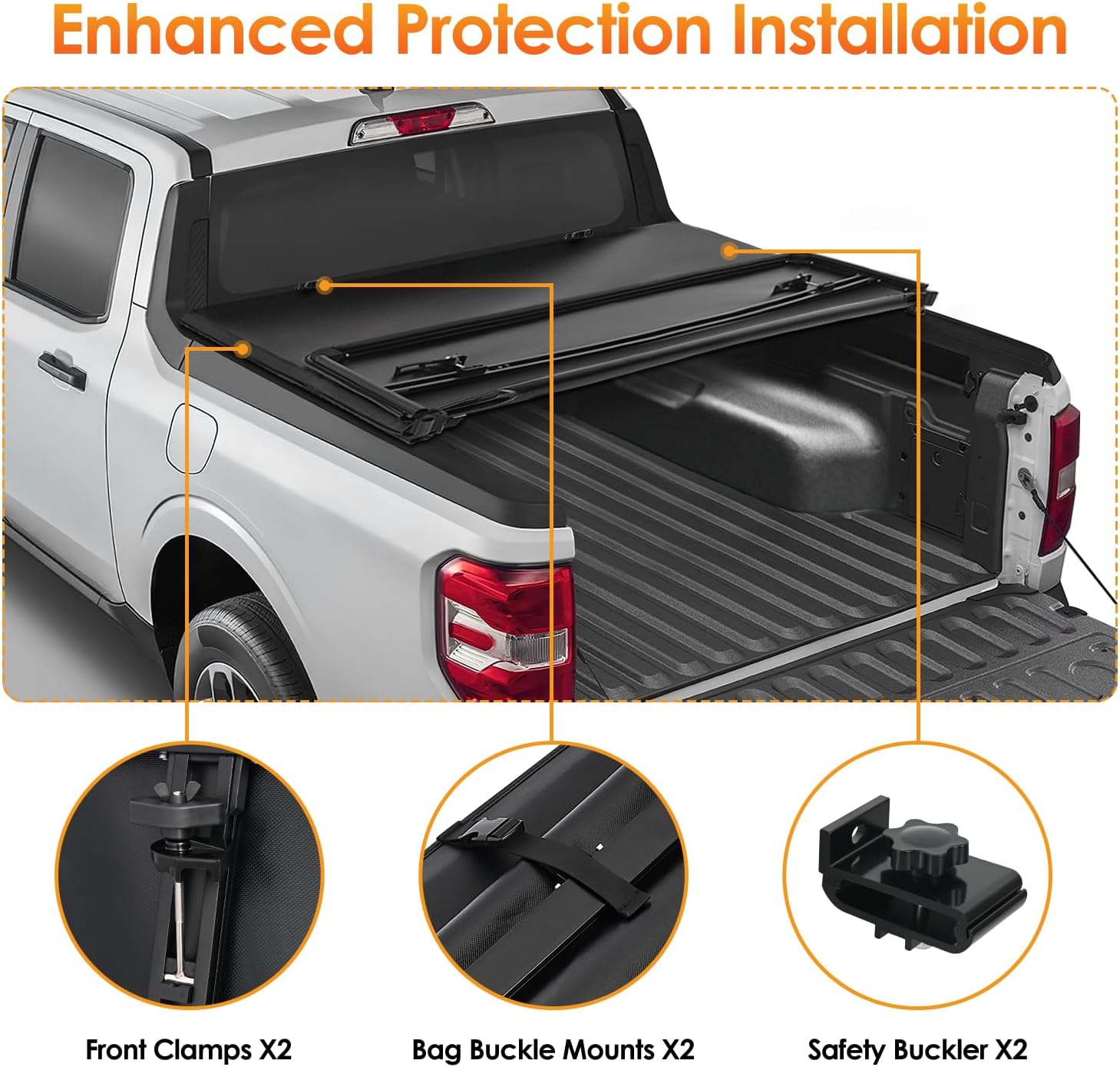 Nilight Truck Bed Cover for Nissan Series