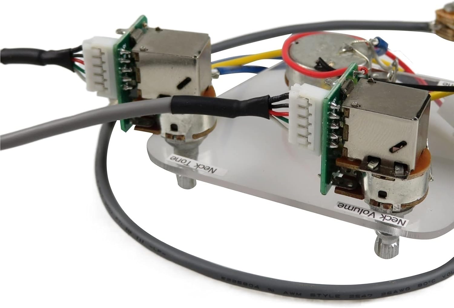 Electric Guitar Pickups Humbucker Pickups Alnico 5 ProBucker Push/Pull Wiring Harness Electric Guitar Pickups for Epiphone Guitar Pickup Set (Color : Golden YE)