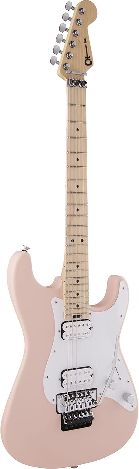 Pro-Mod So-Cal Style 1 HH FR M Electric Guitar (Satin Shell Pink, Chrome Hardware)