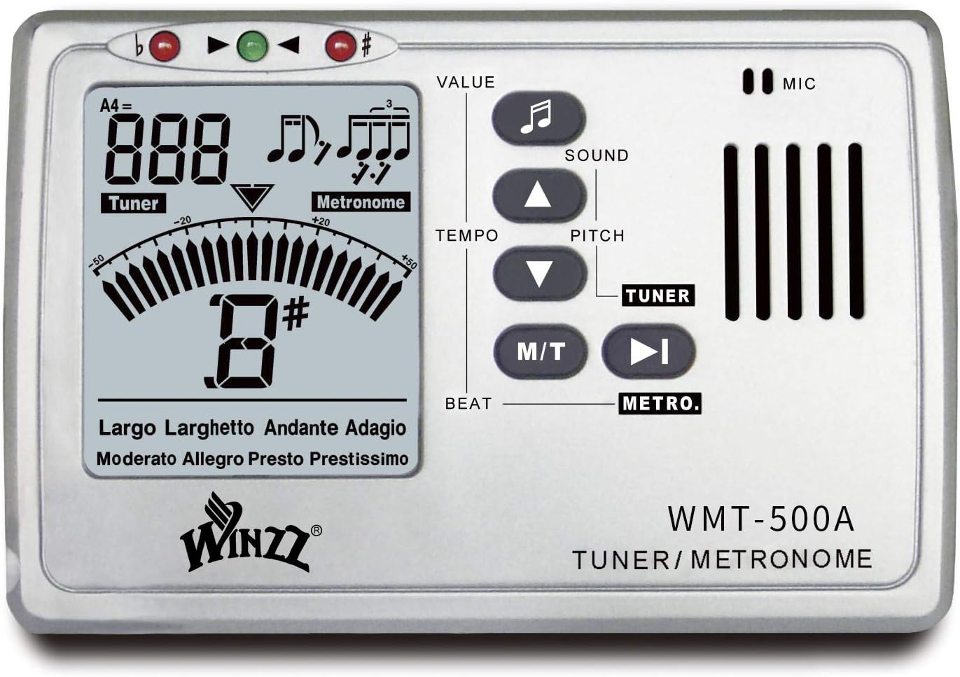 WINZZ HAND RUBBED Series - Left Handed 36 Inches 3/4 Acoustic Acustica Guitar Travel Bundle with Bag, Metronome Tuner, Wall-mounted Hanger, Strap, Picks & Cleaning Cloth, Dark Hunter Green