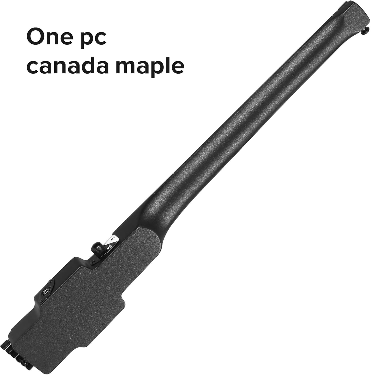 Batking Travel Guitar Electric, Headless Guitar 6 Strings One-piece Canada Maple Neck Through Body Design Brass Fix Bridge with Gigbag