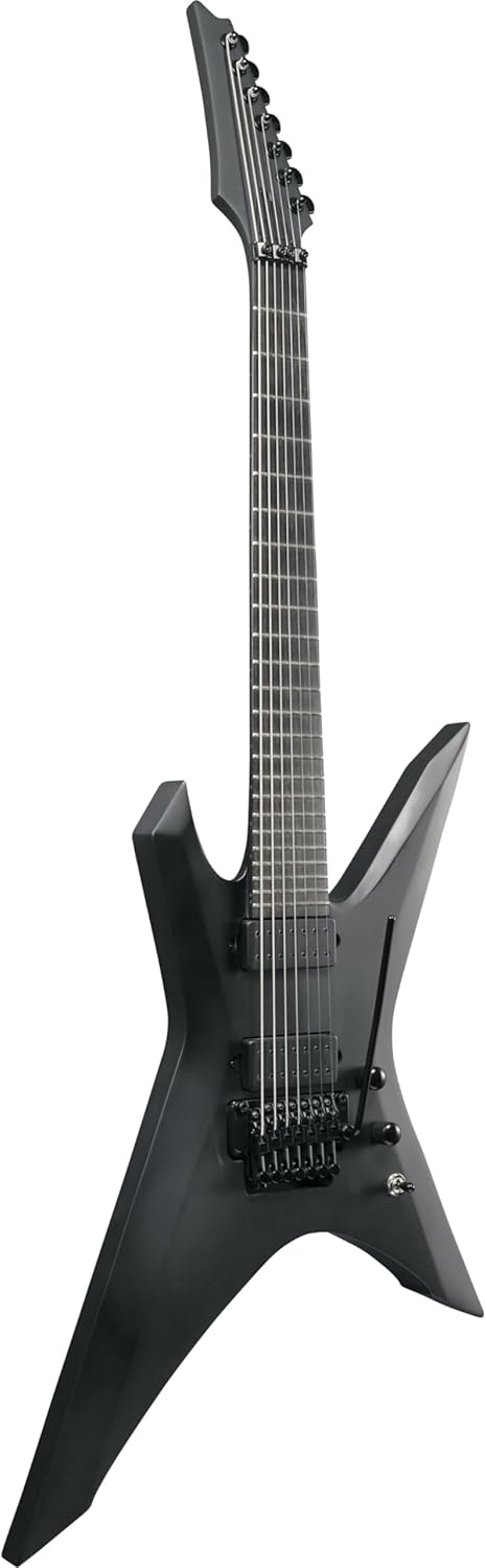 Ibanez XPTB720 Xiphos Iron Label 7-String Electric Guitar, Black Flat w/Bag