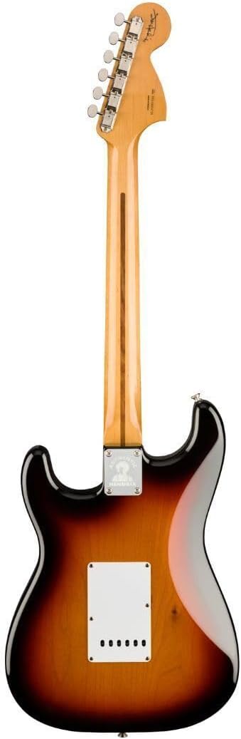 Fender Jimi Hendrix Stratocaster Electric Guitar, 3-Color Sunburst, Maple Fingerboard
