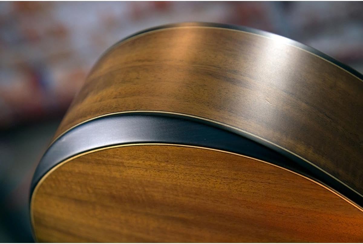 Washburn Comfort G-Mini 55 Koa Travel Size Acoustic Guitar, Natural