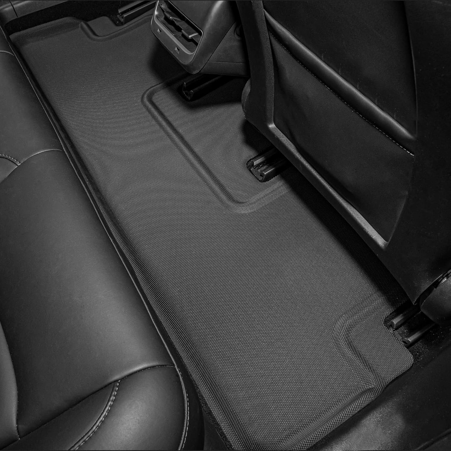 OEDRO Floor Mats Fit for Tesla Model Y 2025-2020 7-Seat, All Weather Protection Car Mats TPE Cargo Liner Floor Mats and Cargo Trunk Mats Accessories Full Complete Set