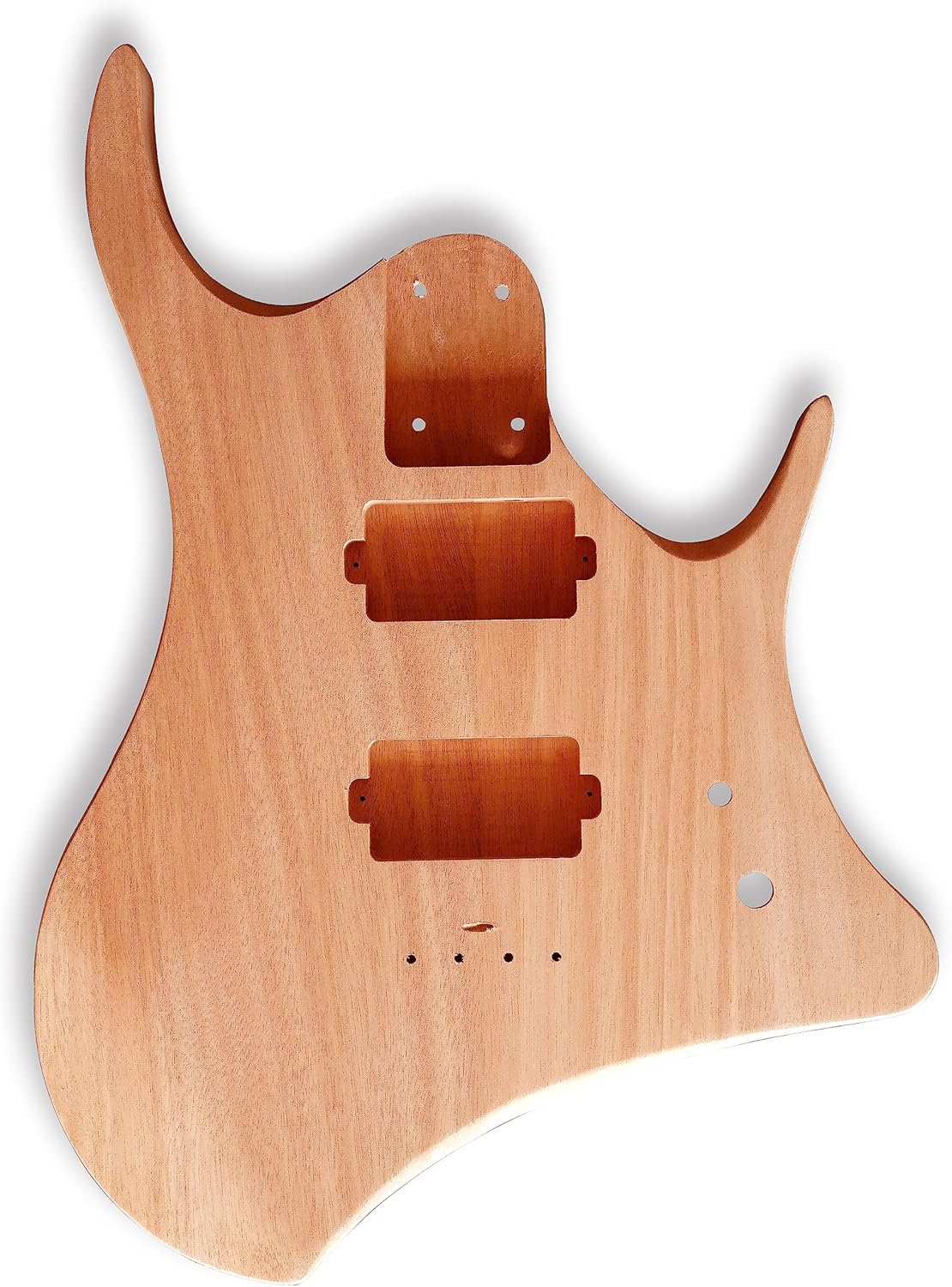 BexGears DIY Headless Style Electric Guitar Kits Mahogany Body Hard Maple neck You Build The Guitar