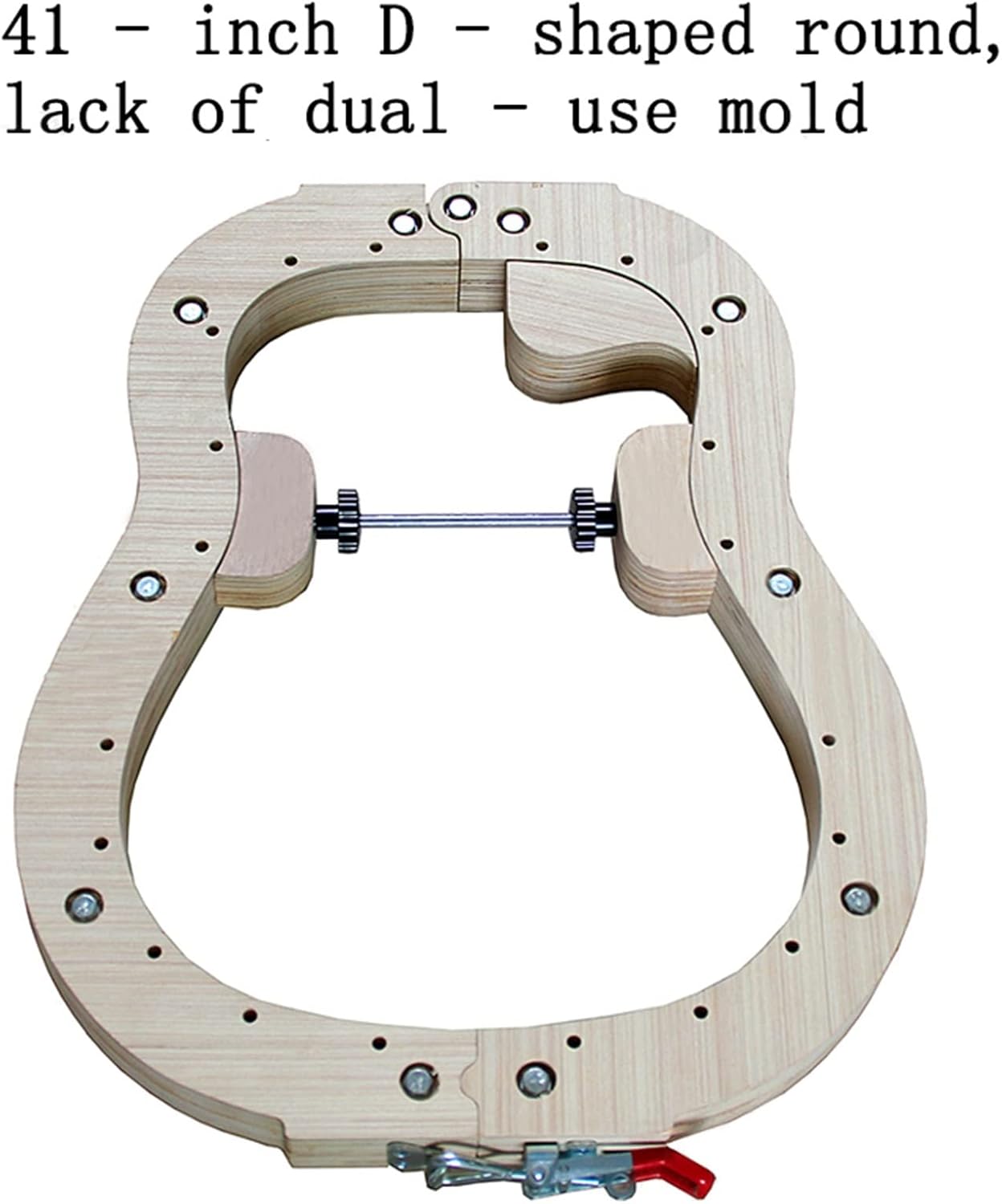 TSTS 41 Inch Thickness Acoustic Guitar Making Assembly Mold Dual-use Folk Pop Guitar Mould Guitar Tools
