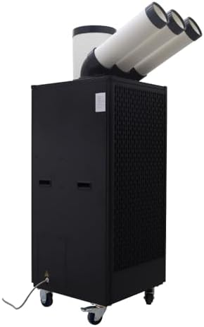 220V Commercial Industrial Air Conditioner Portable Industrial Spot Cooler 2500W Mobile Air Conditioner 1000-1100m³/h 22500BTU