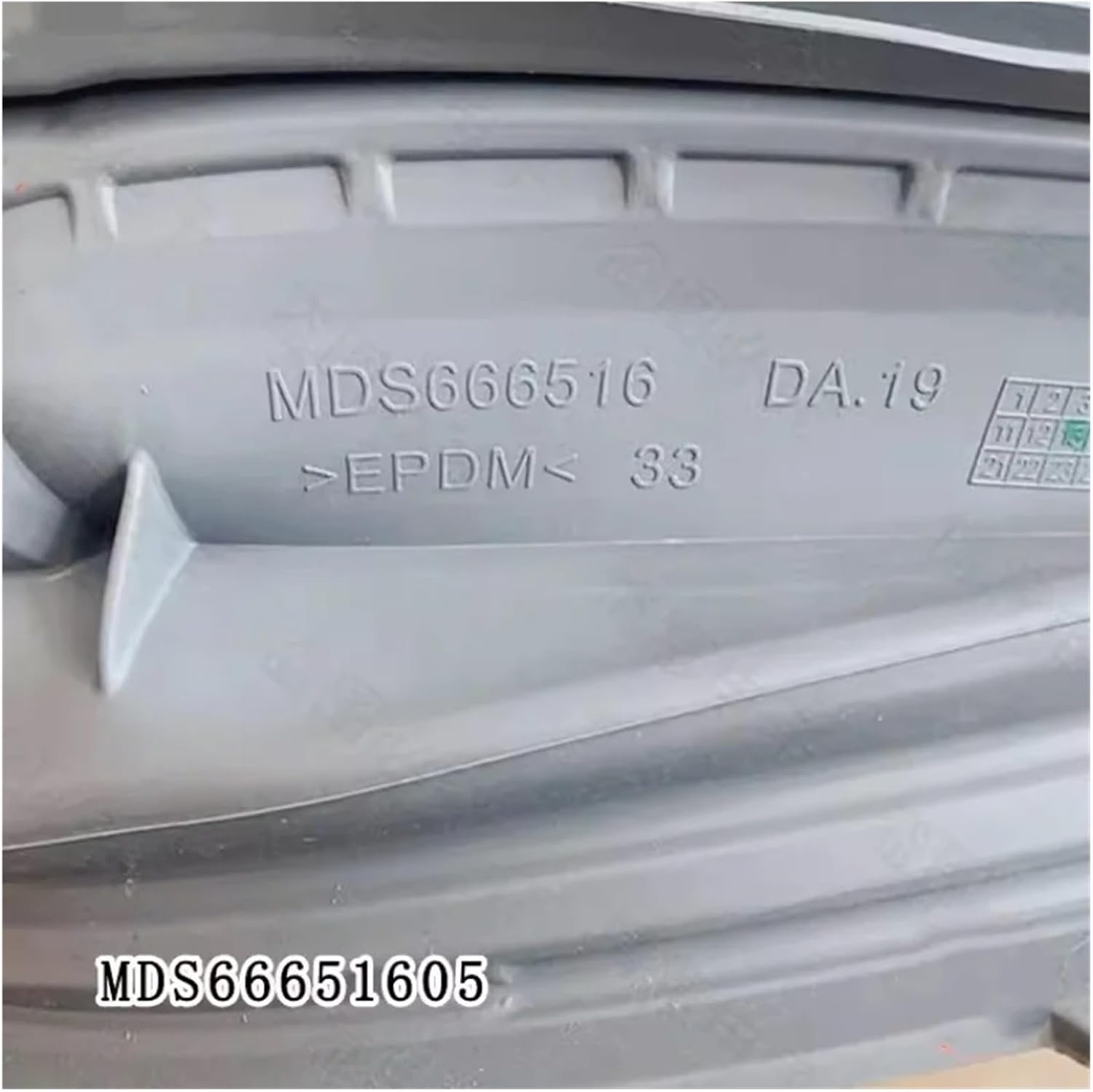 Drum Washing Machine Door Seal，Compatible For LG，MDS66651603 MDS66651606 MDS66651602 MDS6651605(MDS66651603)