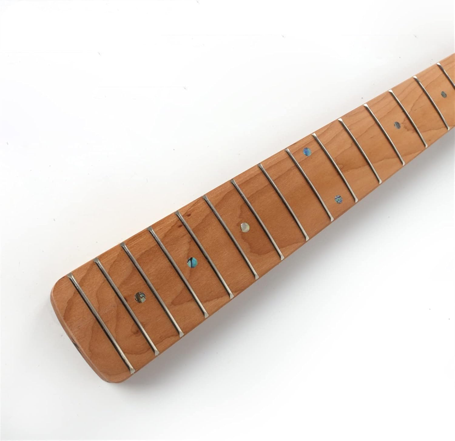 TSTS Unfinished Maple/Rosewood Fretboard Mahogany Body 20 Frets DIY Electric Guitar Kit Unfinished Electric Guitar Kit (Color : Maple)