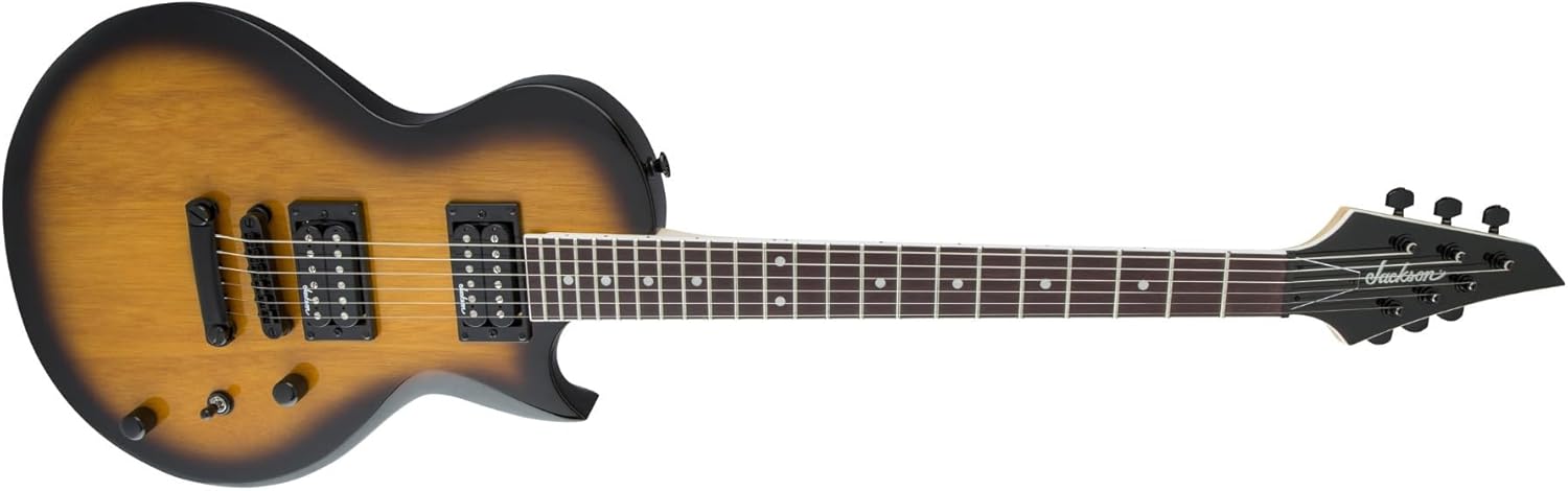 Jackson JS Series Monarkh SC JS22 6-String Electric Guitar (Tobacco Burst) Bundle with Jackson Monarkh Molded Case (2 Items)