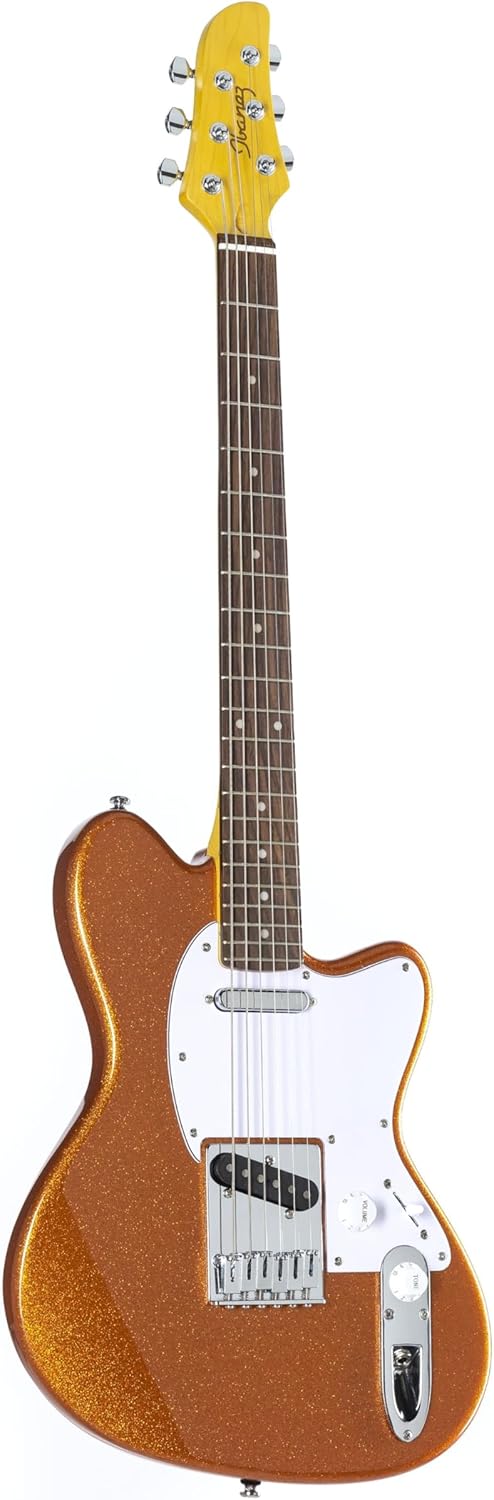 Ibanez Yvette Young Signature YY20 Electric Guitar - Orange Cream Sparkle