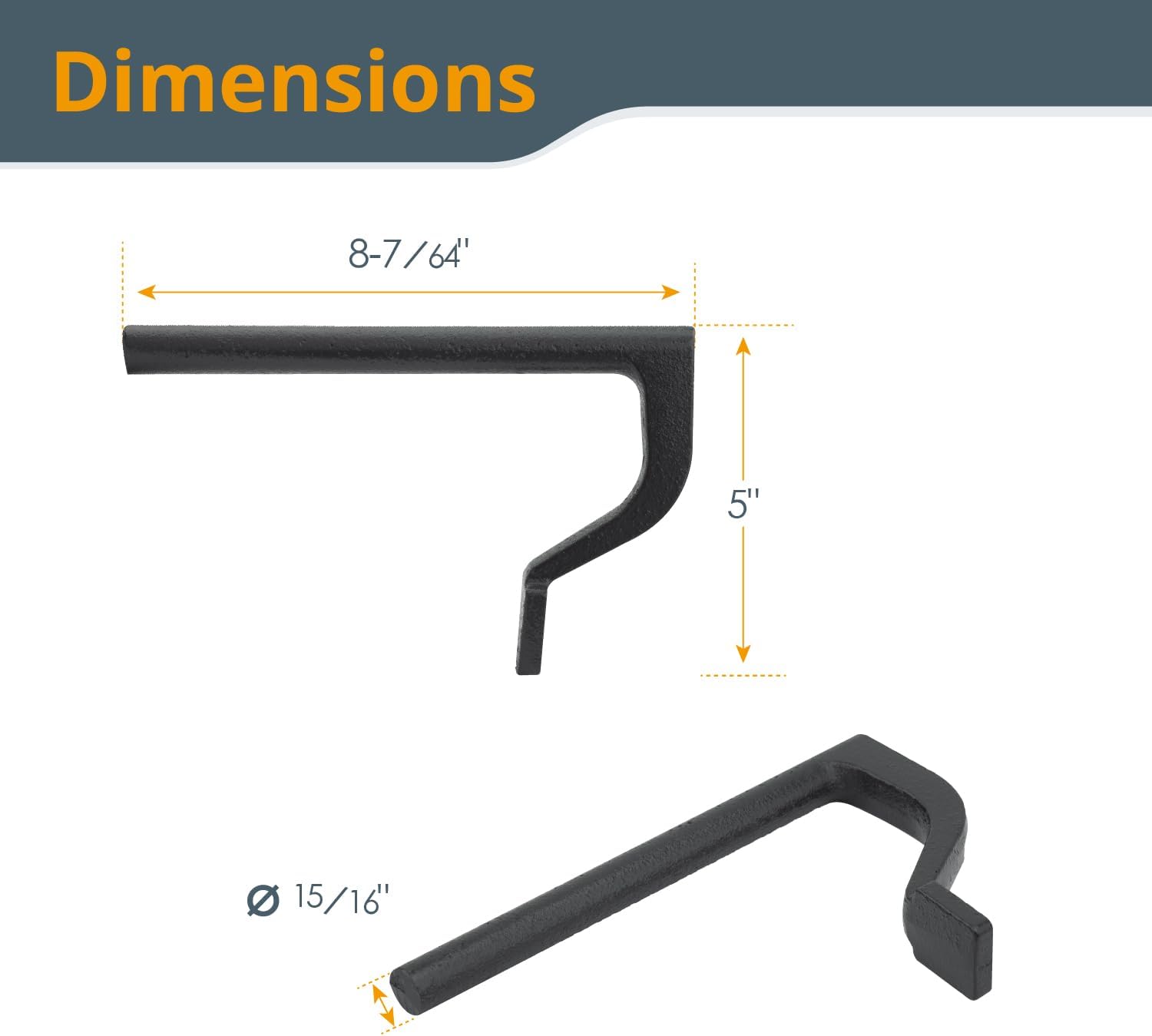 POWERTEC 4PCs Bench Dog Clamp & 8PCs Bench Dogs for 3/4