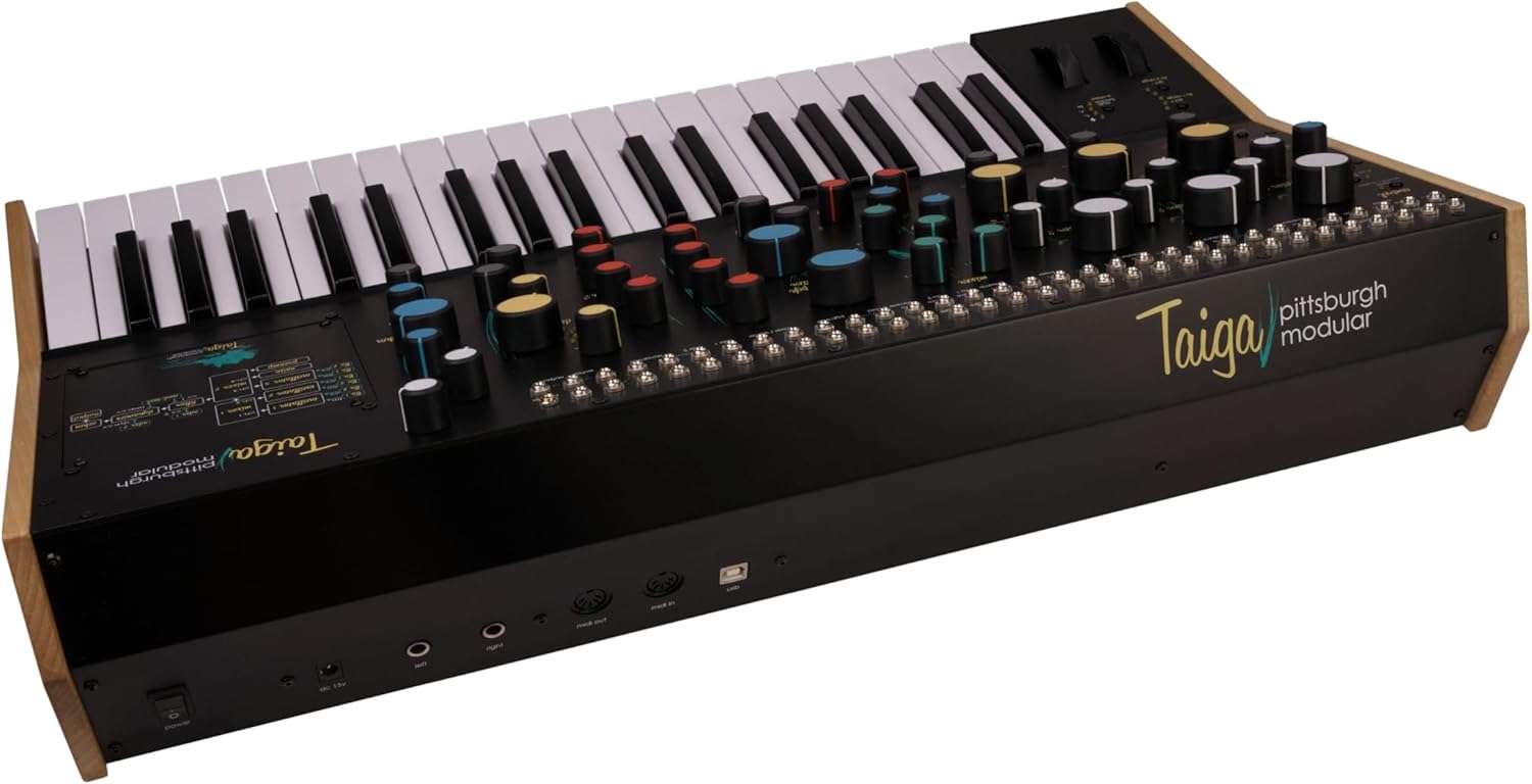 Pittsburgh Modular Taiga Keyboard Semi-modular Analog Synthesizer