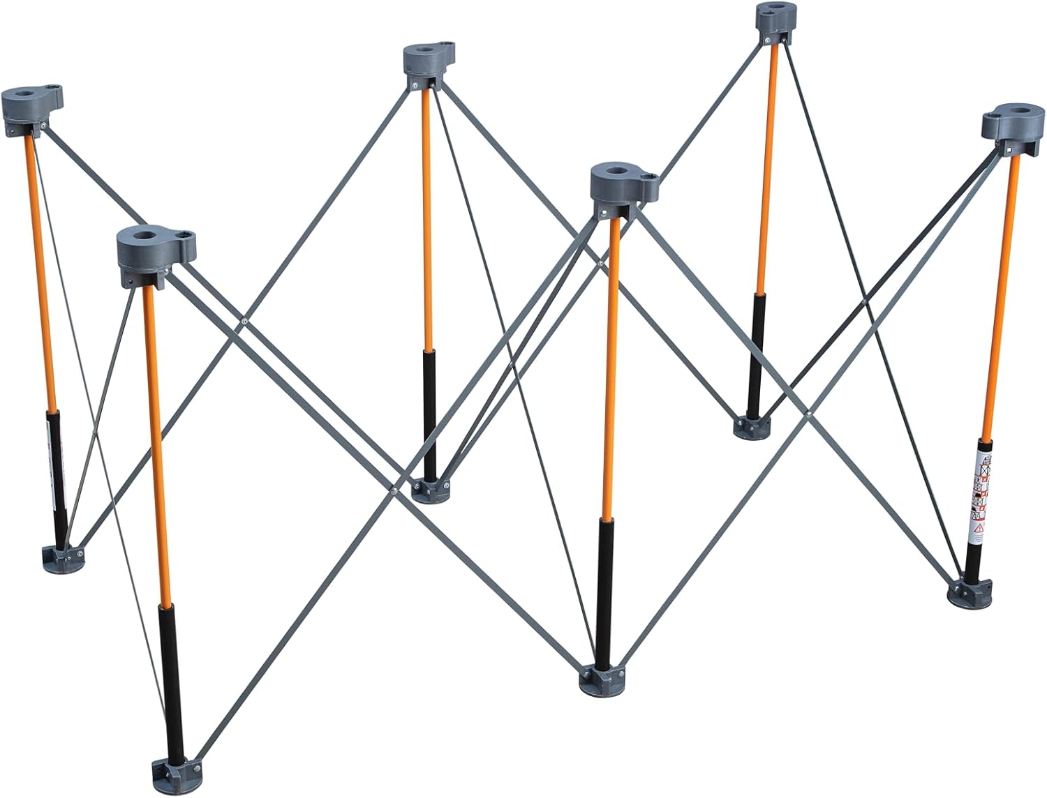 BORA Centipede Workstand CK625 30In X 24In X 48In Steel Centipede Work Support Sawhorse With Bonus Accessories