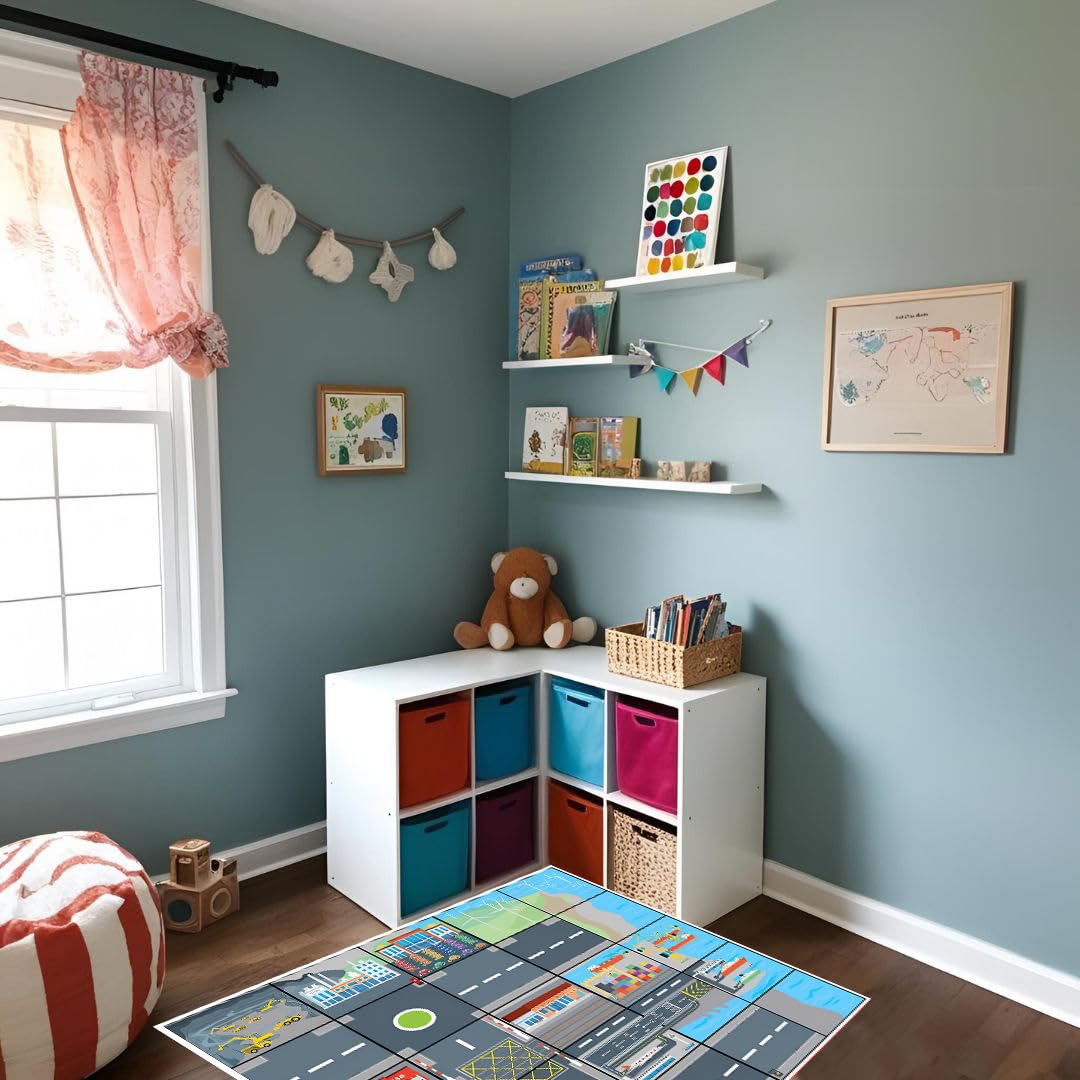 See & Say Bee-Bot Robotics with Transport & Industry Activity Floor Mat Set