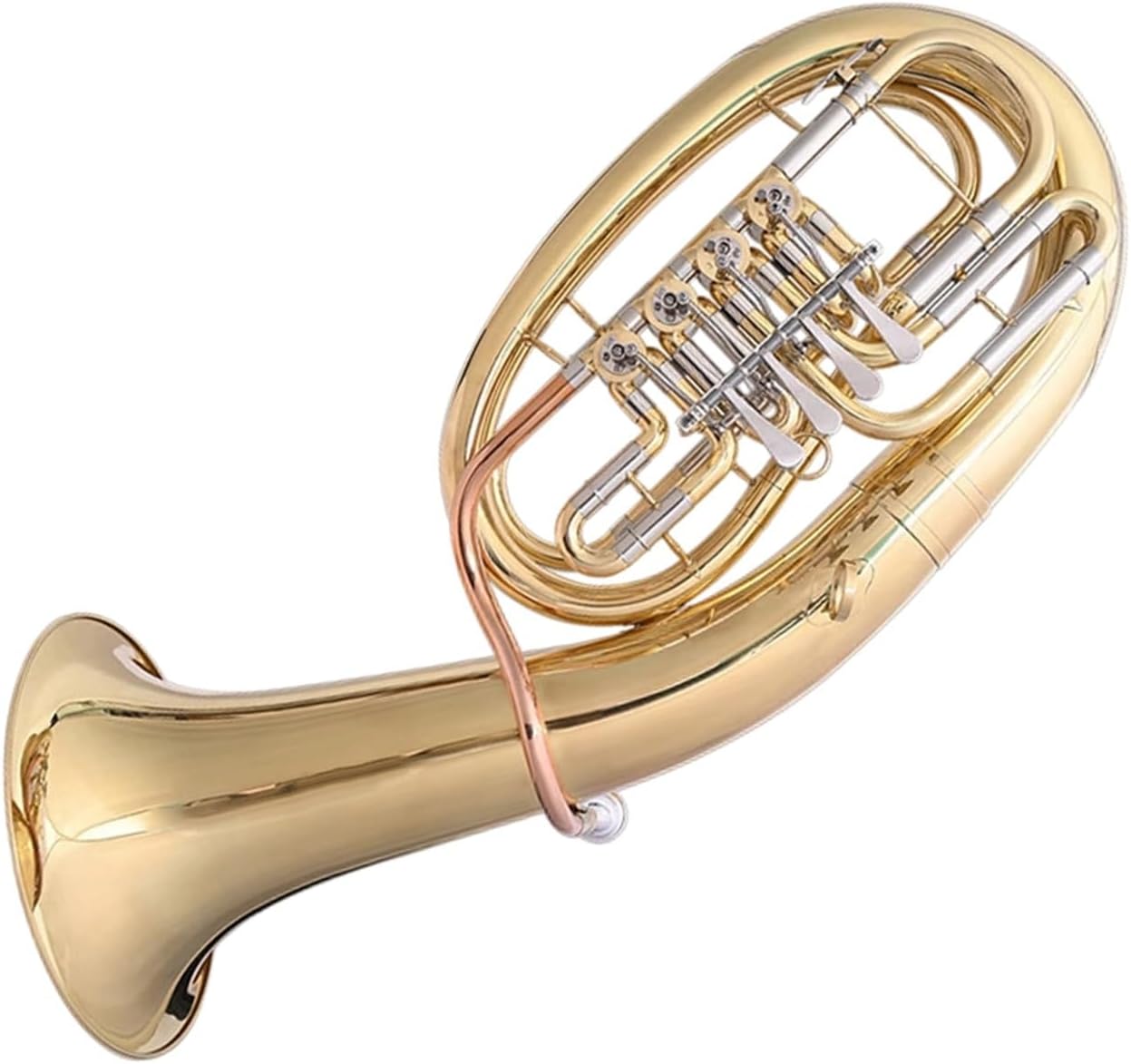 Four Key Euphonium/bassoon B Flat Major Instrument Beginner And Professional Performance Euphonium All-brass Instrument