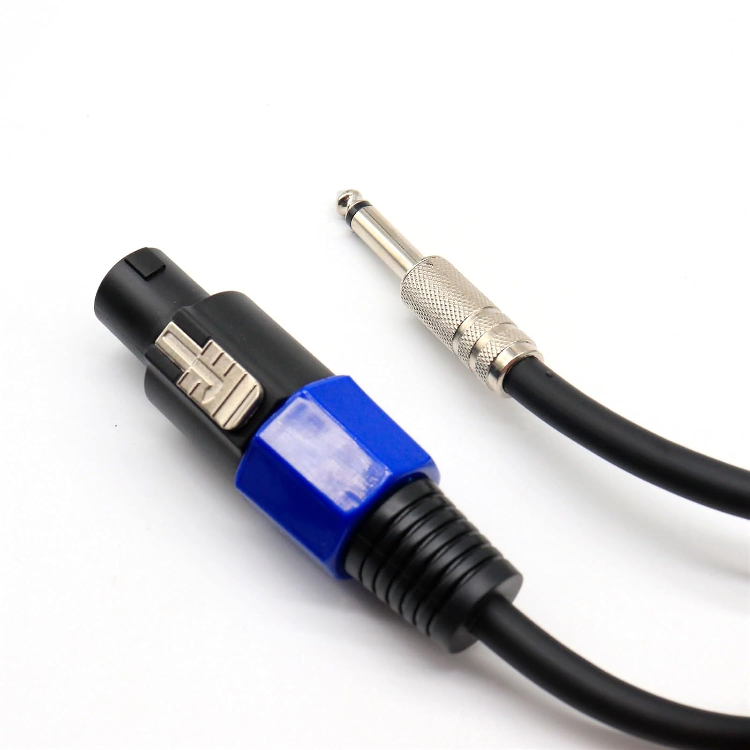 Speaker Cable Connector to 6.35 mm² 1/4 Male TS Speaker Cable-Speak-on Jack to 1/4 TS 0.5m(Male 0.5 Meter)