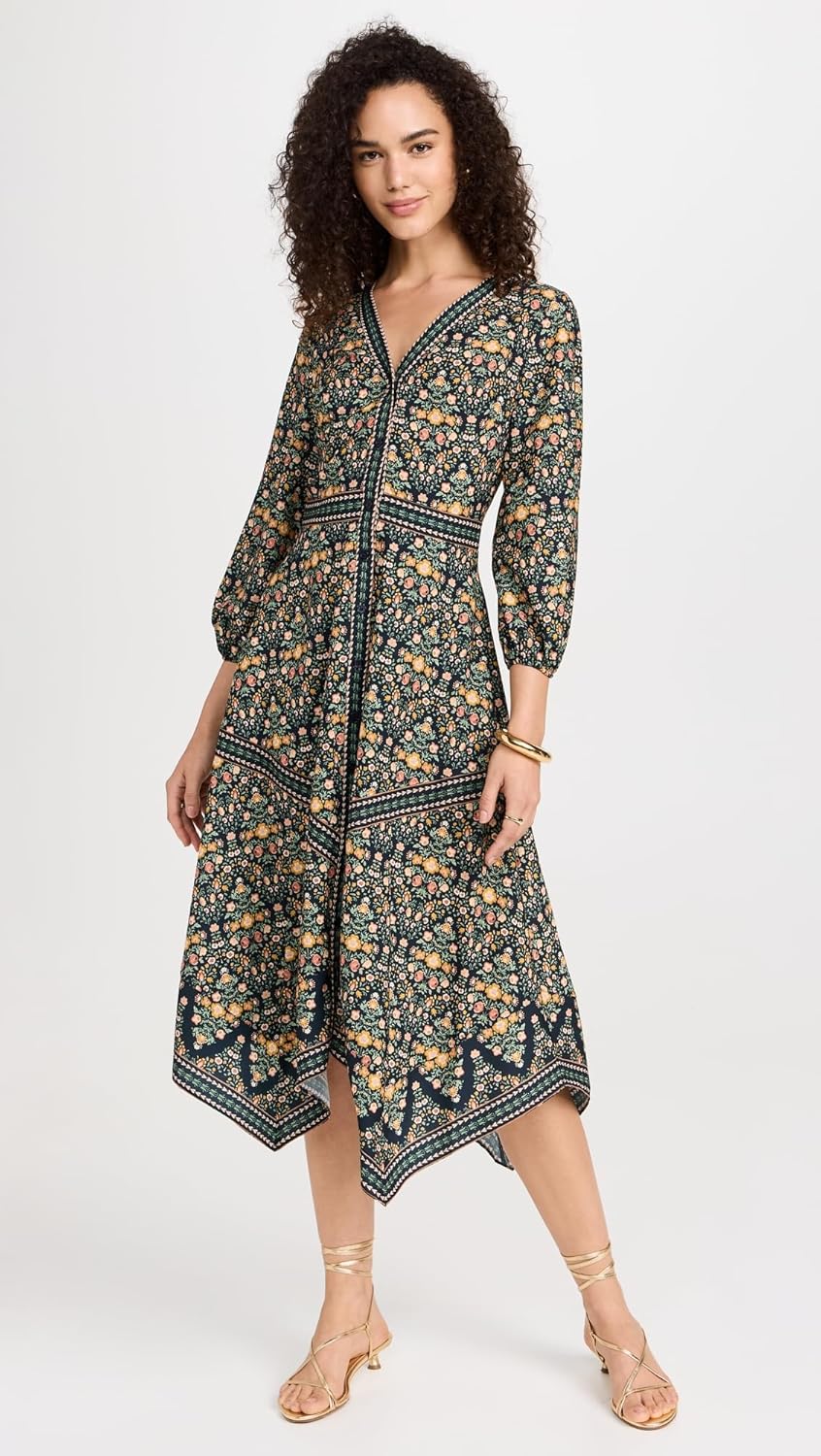 Shoshanna Women's Mulberry Floral Risa Dress