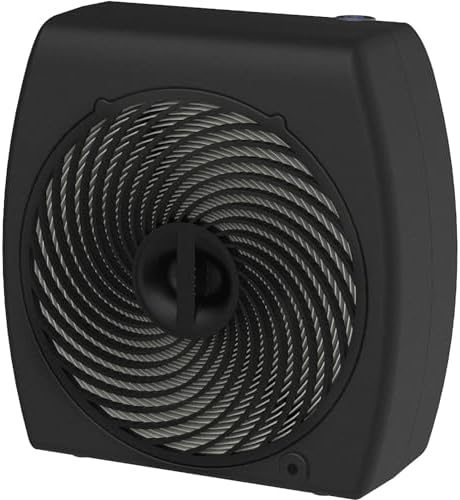 LightAir LAMINIBL3 Black Cellflow Compact Tabletop, Quiet and Portable Mini Air Purifier for Bedroom, Bathroom, Living 210 Sq.Ft, Removes Airborne Viruses, Mold, Smoke & Dust, Rooms up to 215sq ft