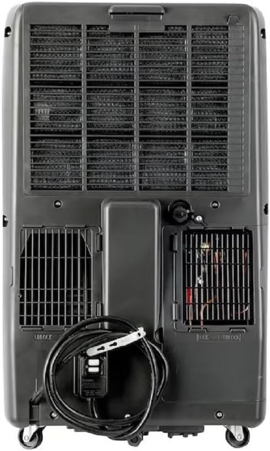 Hisense 10,000-BTU DOE Inverter 115V 550-sq ft Grey Wi-Fi Portable Air Conditioner w/ Remote (Renewed)