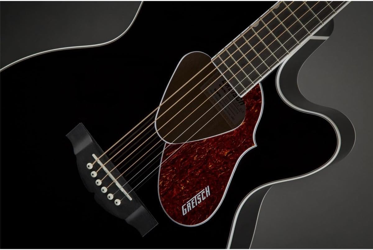 Gretsch G5013CE Rancher Jr. Cutaway Acoustic-Electric Guitar - Black