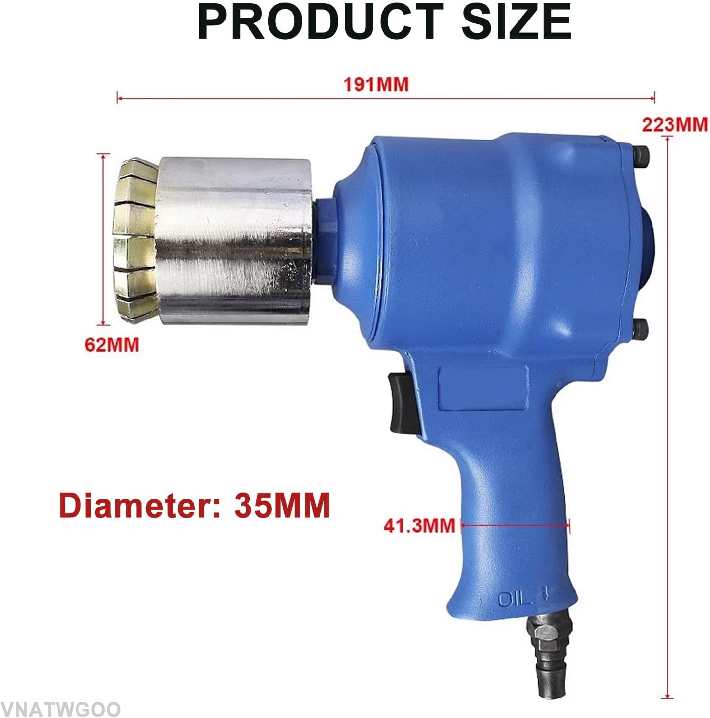 Iron Drum Capping Machine, 200L Oil Barrel Capper Sealer, Handheld Bottle Capper, Pneumatic Drum Sealing Plier,30-75MM
