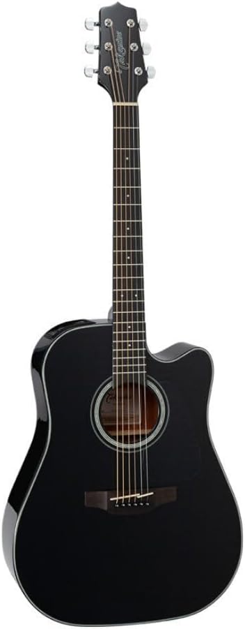 Takamine JB-GD30-CE Dreadnought Cutaway Guitar, Black