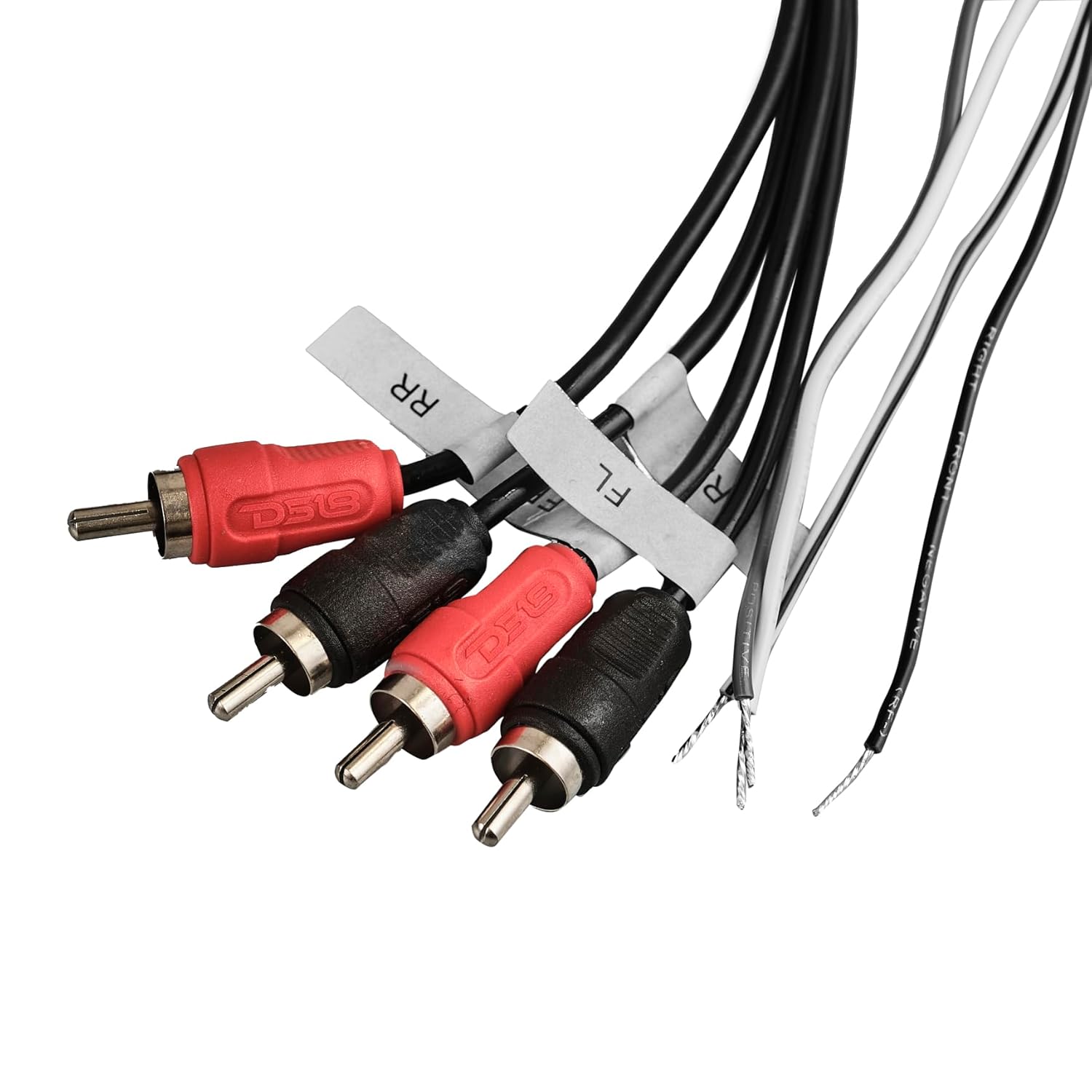 DS18 JL24-SBAHKIT Wiring Harness Compatible with Jeep JL/JLU, JT 2024+, Wiring Harness for Sound Bar & Amplifier, Plug and Play OEM Connectors, Easy Installation