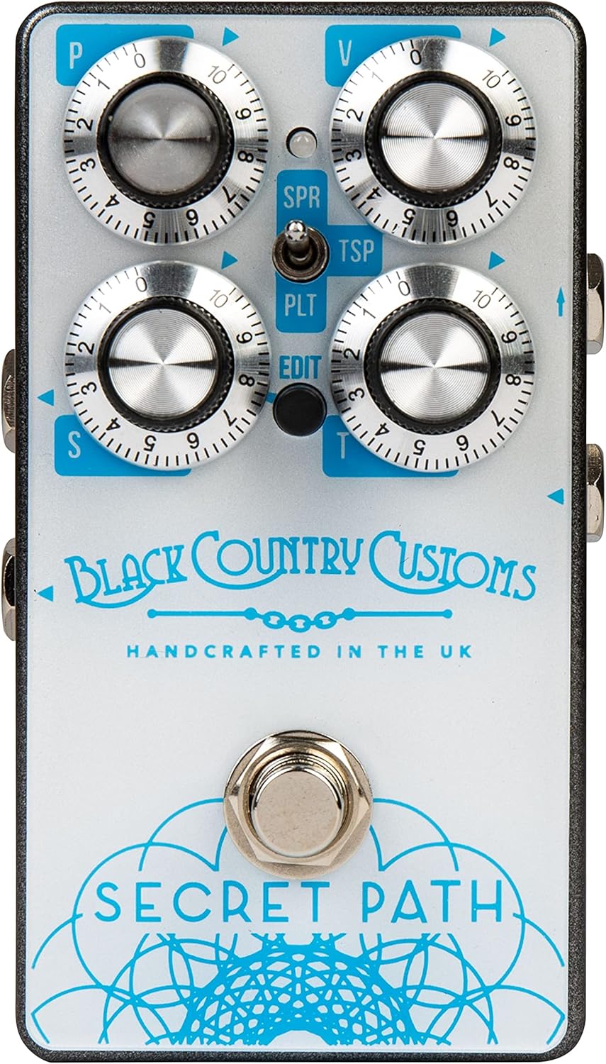 Laney Black Country Customs Secret Path Boutique Effect Pedal Reverb Shimmer