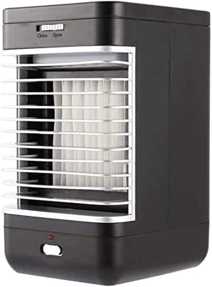 Portable Air Conditioner Fan, Personal Mini Evaporative Air Cooler with 2 Speeds, Quiet Air Cooler Fan, for Home Office