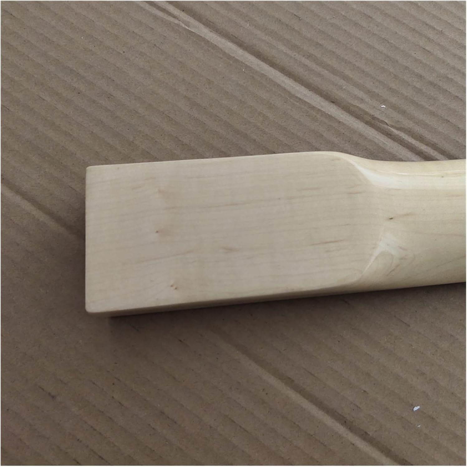 Left Head 24 Frets Maple Electric Guitar Neck Replacement Maple Fingerboard Locking Nut Gloss Guitar ​Neck Replacement