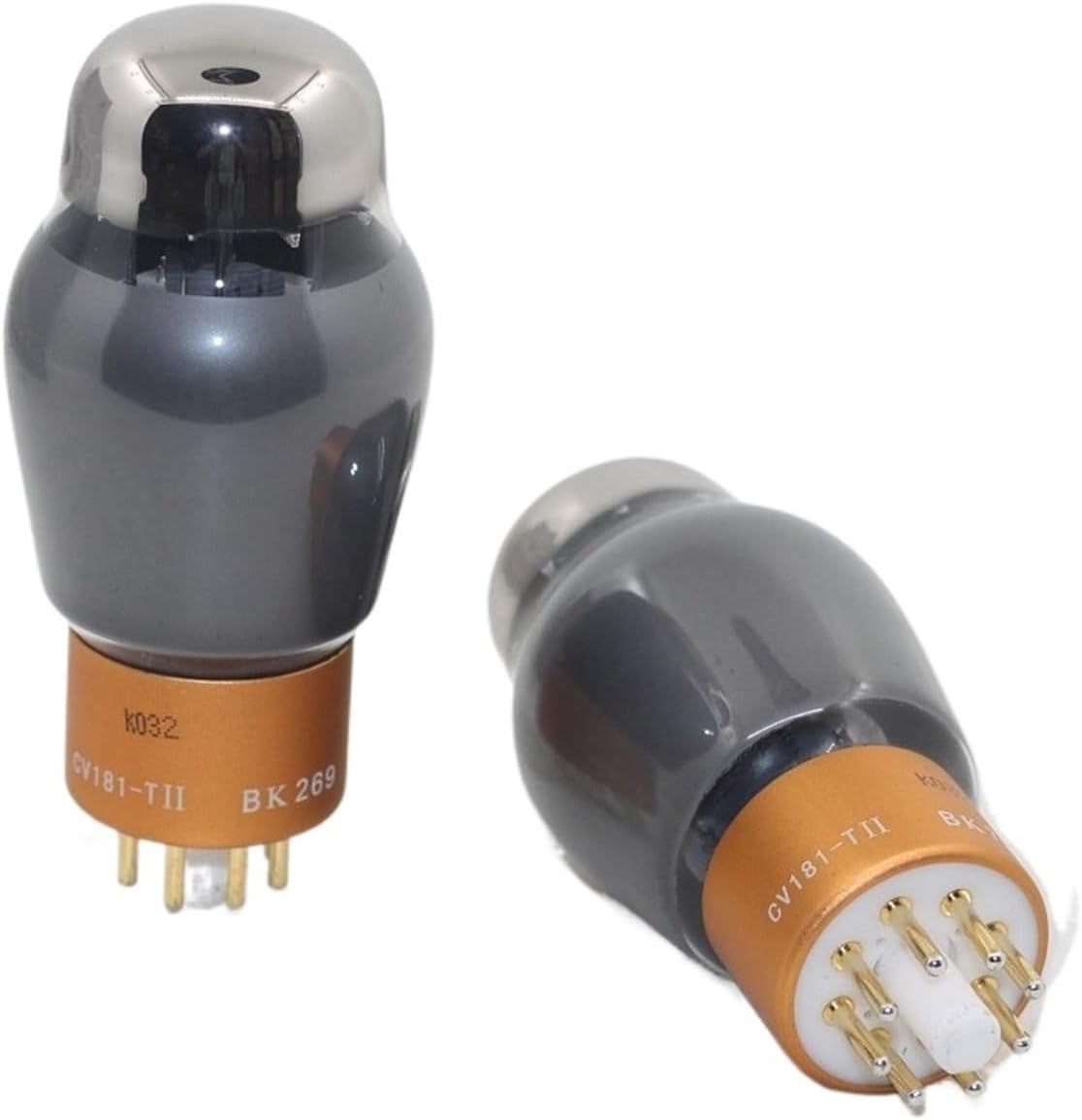 CV181-TII Tube Precision Matching Replacement CV181 6SN7 6N8P Tube Amplifier(2 Pieces paired)
