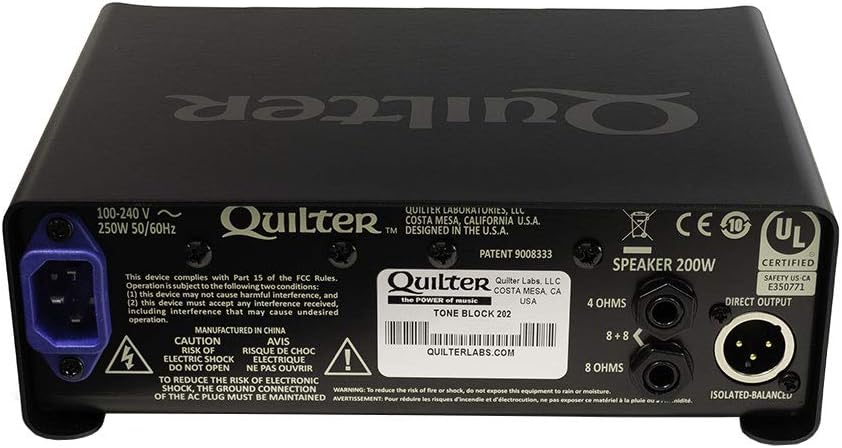 Quilter Labs Tone Block 202 200-watt Head