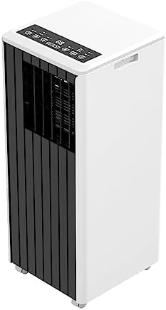 8000 BTU Portable Air Conditioner for Rooms Up to 350 Sq.Ft - 3-In-1 Cooling/Dehumidifier/Fan with Remote, Window Kit & Wheels, UltraQuiet Operation for Bedroom/Office/Living Room