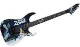 ESP LTD KH-WZ Signature Series Kirk Hammett White Zombie Electric Guitar with Case