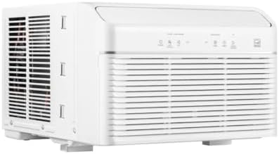 Midea 12,000 BTU DOE SmartCool Inverter Window Air Conditioner with Remote Control, Cools Spaces Up To 550 sq. ft., Alexa & Google Home Compatible, 3-in-1 Comfort MAW12V1YWT-S (Renewed)