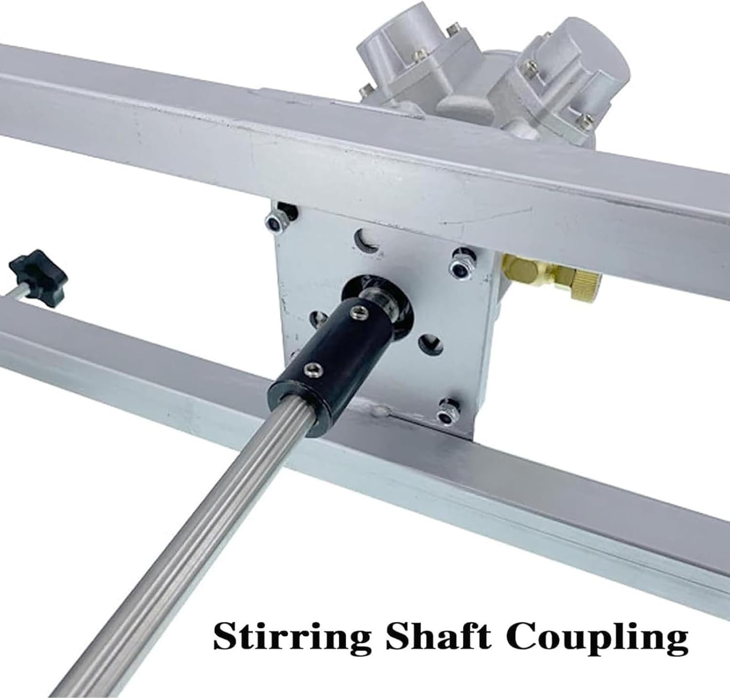 IBC Air Agitator, Pneumatic 1 Ton Tank Mixer Machine, 1/2HP 3/4HP 1HP Pneumatic Paint Mixer, Paint Stirring Machine, Bracket Air Agitators, Paint Mixing Equipment for Ink Dissolver(H003)